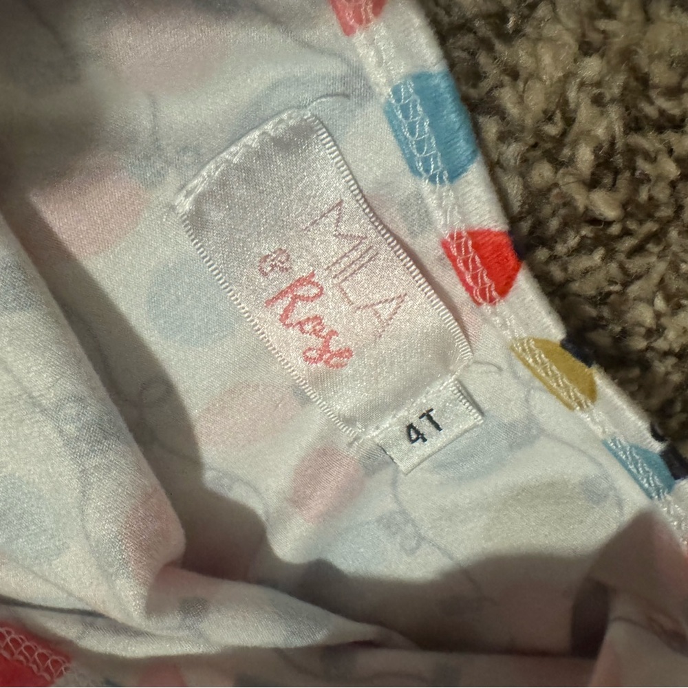 Mika & Rose Christmas Dress, Size 4T